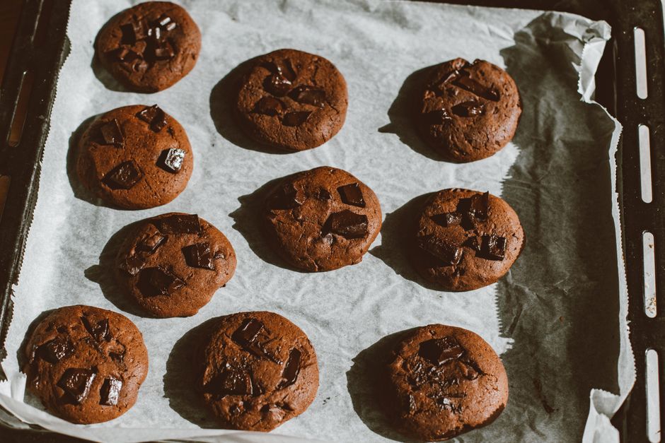 Cookies aux pépites : bords croustillants, cœur fondant