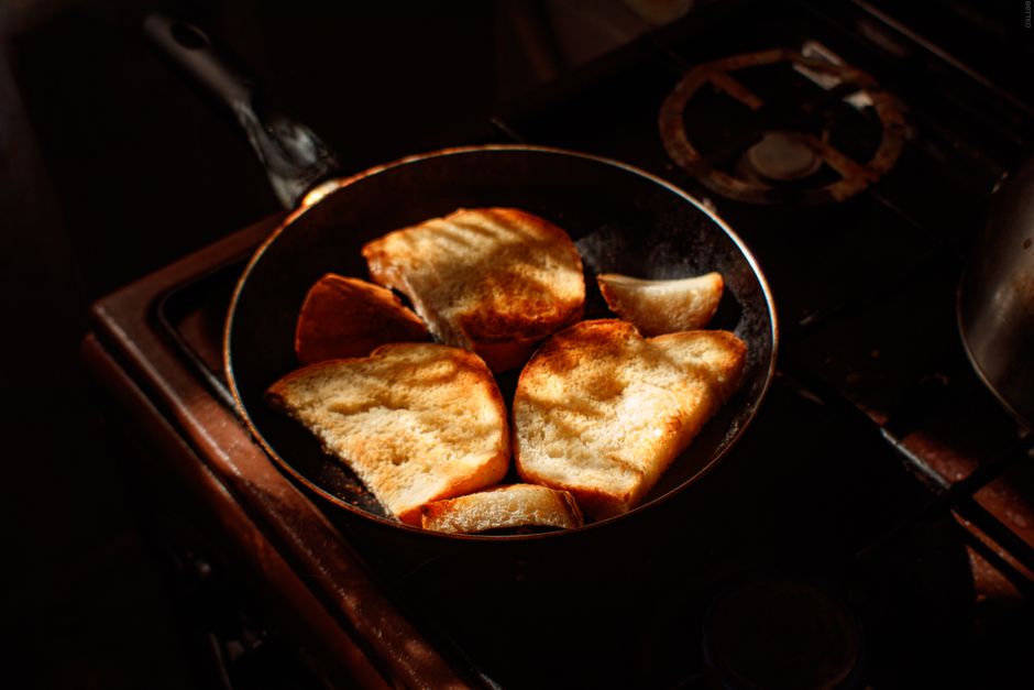 Pain perdu à la poêle : anti-gaspi et réconfortant