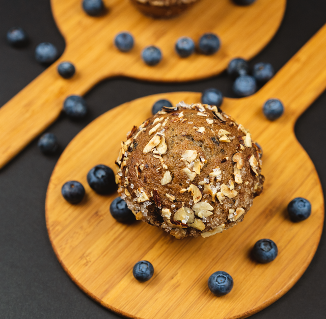 Muffins aux myrtilles : moelleux sans retomber